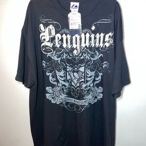 Official Licensed NHL Pittsburgh Penguins Majestic Sz XXL NWT  T-Shirt
